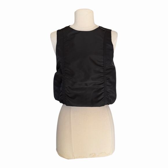 G-Star RAW MA-1 Sleeveless Cropped Puffer Tank Streetwear Techwear NWT Small - Picture 3 of 16